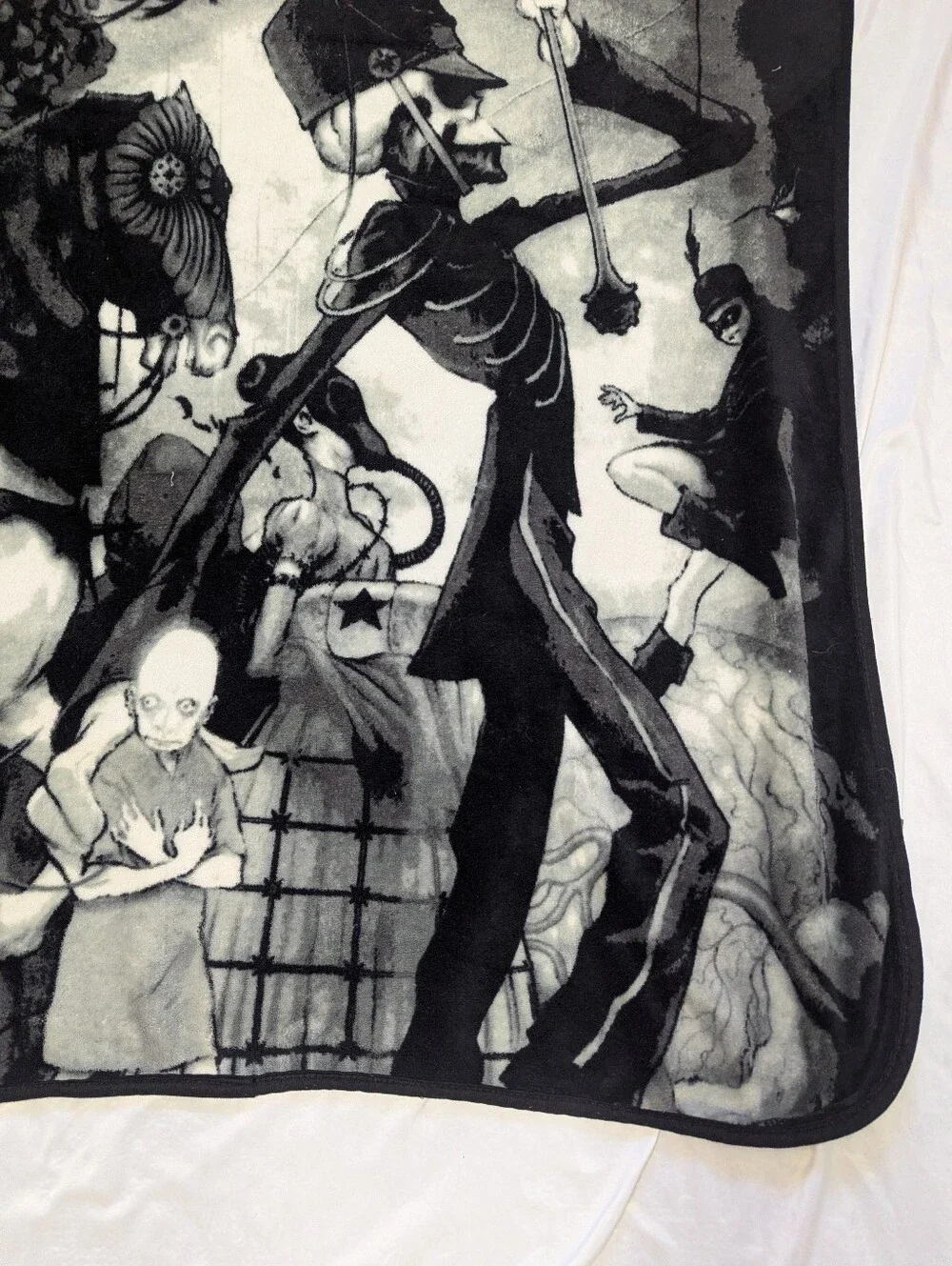 My Chemical Romance MCR Welcome To The Black Parade Plush Throw Blanket Emo Punk